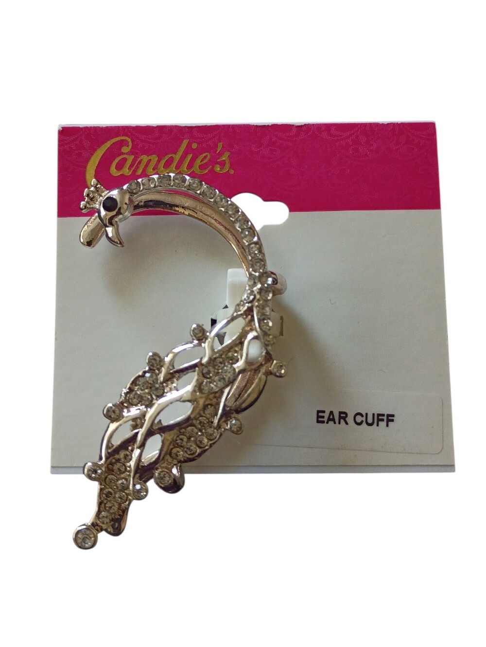 Silver Ear Cuff Statement Jewelry